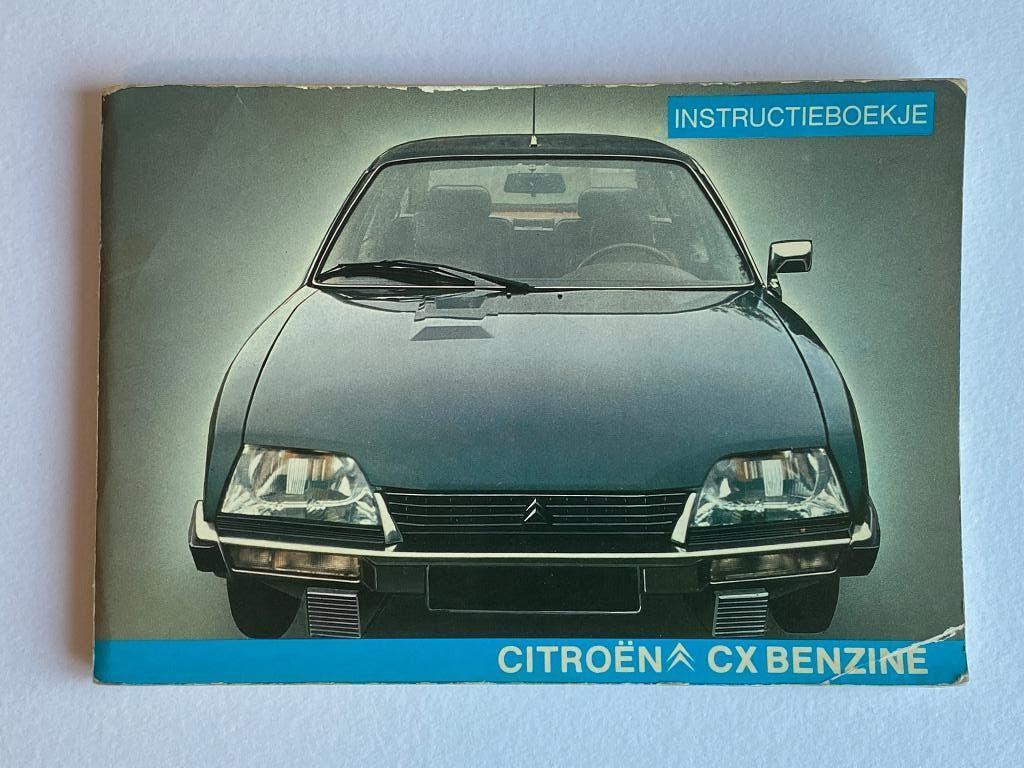 Citroën CX instructieboekje, Ophalen