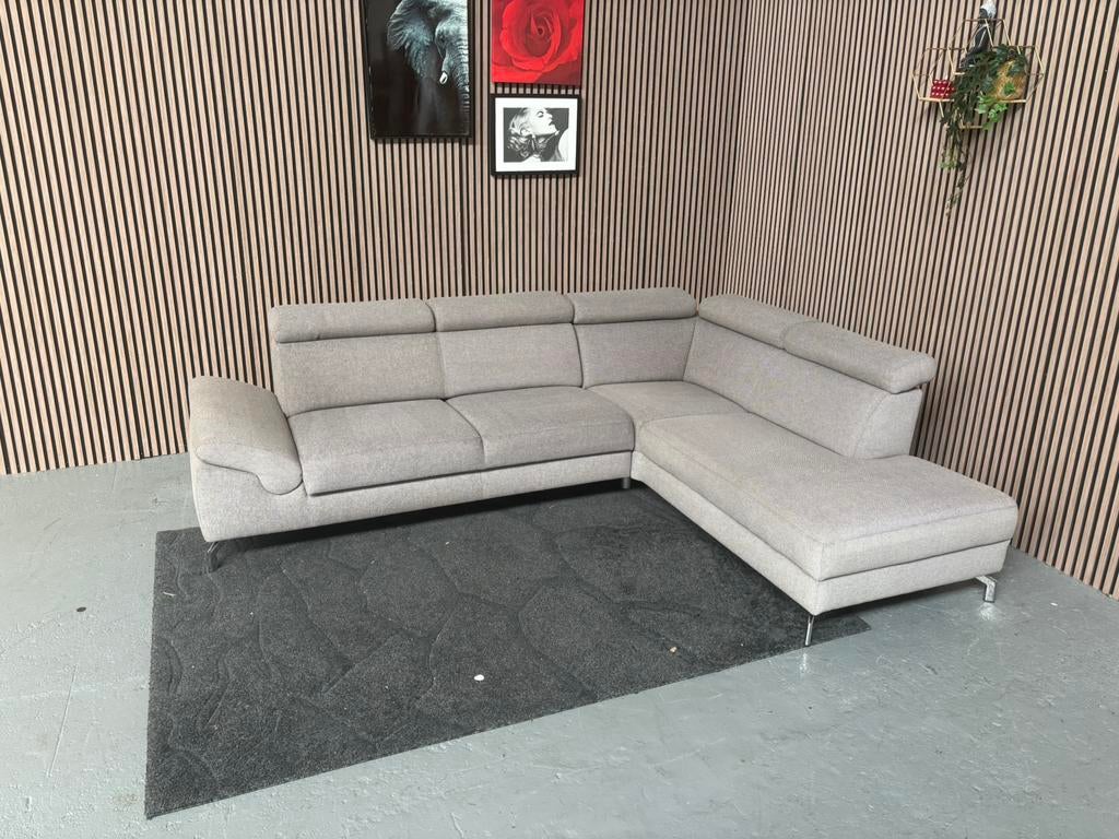 GRATIS LEVERING Montel Modena Hoekbank 275x210 GEREINIGD, 250 tot 300 cm, Hoekbank, Ophalen of Verzenden, Zo goed als nieuw