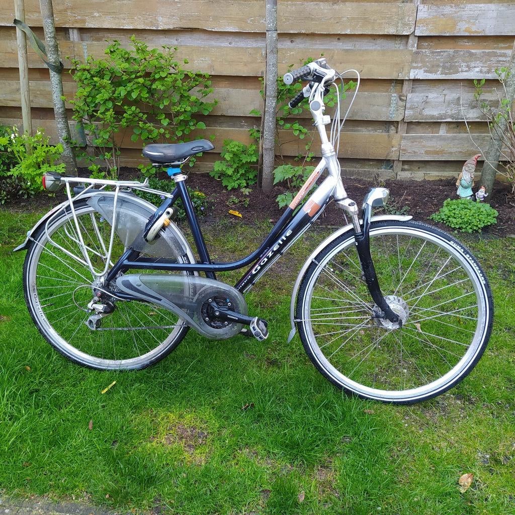 28 inch Gazelle medeo met versnellingen, Ophalen, Gebruikt, Versnellingen, 56 cm of meer