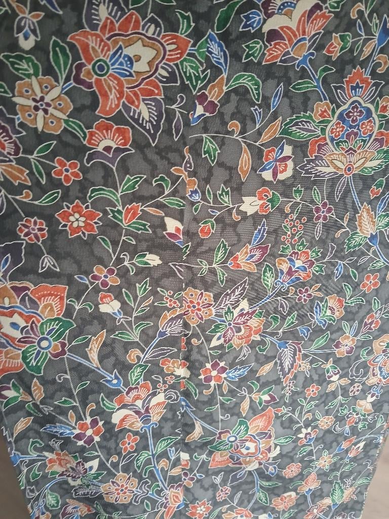 Traditionele Japanse Kimono red black flower, Ophalen of Verzenden