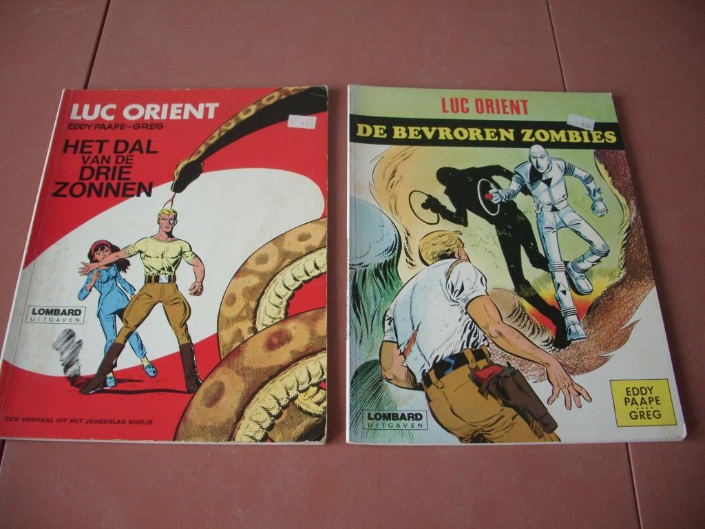 LU ORIENT stripboeken(16 x), Meerdere stripboeken, Ophalen of Verzenden, Gelezen