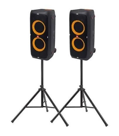 2x JBL 310 boxen huren inclusief statieven, Ophalen, Nieuw