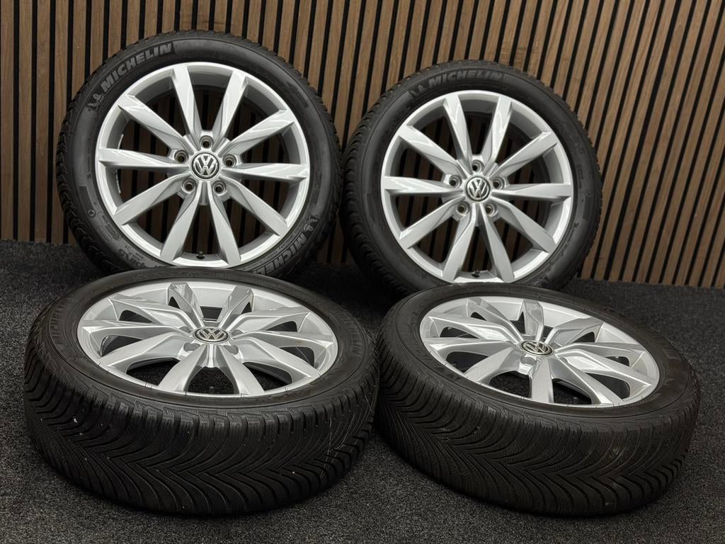 WINTER! Originele 17 inch VW Golf 7 Dijon 5x112 Michelin, Ophalen, ., Banden en Velgen, 17 inch