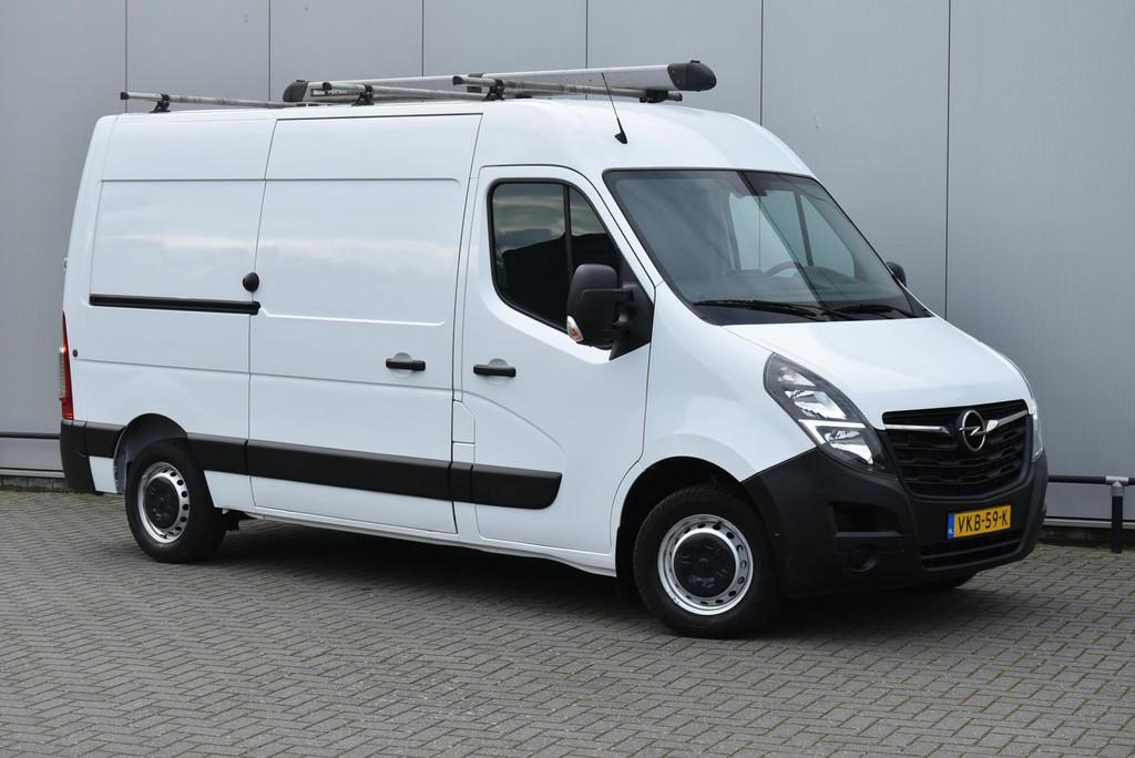 Opel Movano 2.3 150 Pk! L2H2 Airco Cruise PDC Inrichting E6, Voorwielaandrijving, Stof, Gebruikt, 4 cilinders
