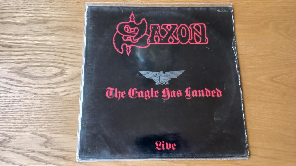 saxon               the eagle has landed   live, Ophalen of Verzenden, Zo goed als nieuw, 12 inch