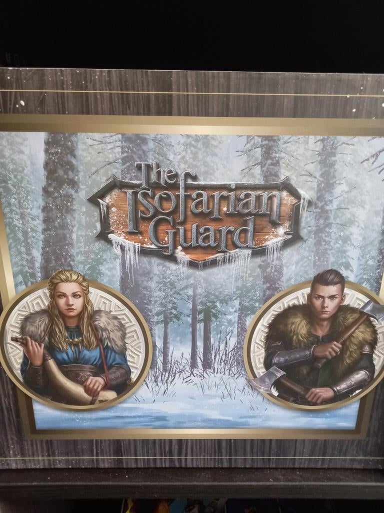 The Isofarian Guard Bordspel - Avontuurlijk RPG, Een of twee spelers, Ophalen, Zo goed als nieuw, Game Brewer
