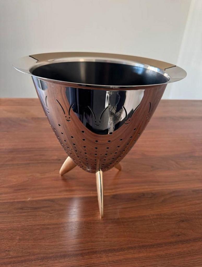 Alessi Max Le Chinois - Vergiet - Wijnkoeler, Huis en Inrichting, Woonaccessoires | Wijnrekken, Zo goed als nieuw, Minder dan 50 cm