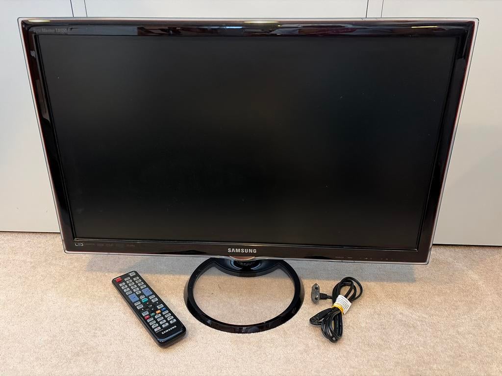 Samsung T27A550 Monitor/TV - Full HD LED Scherm, Computers en Software, Monitoren, Ophalen, Full HD, Ingebouwde speakers, 60 Hz of minder
