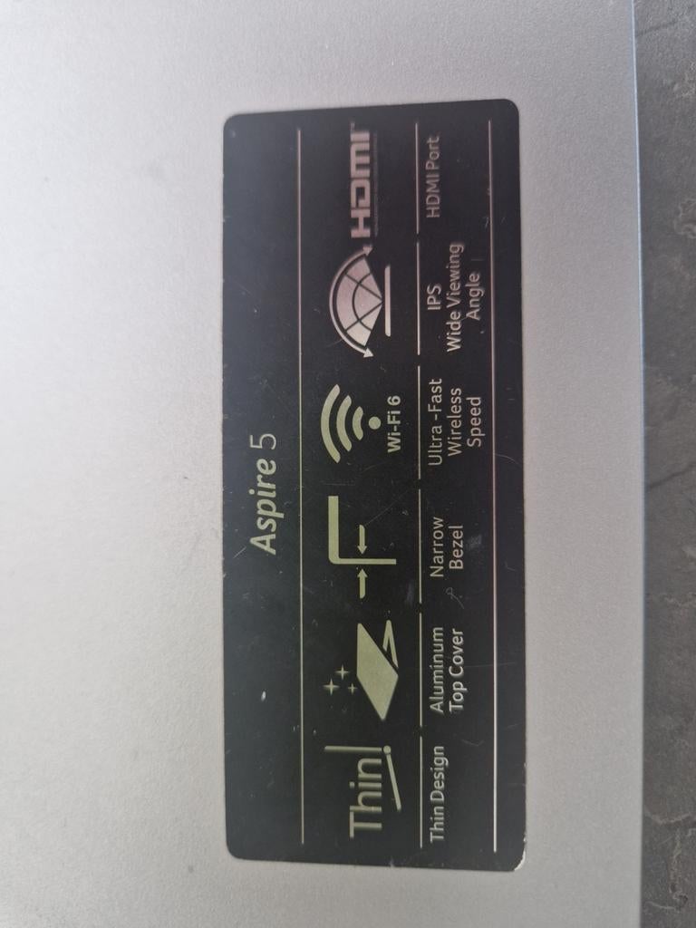 Acer Aspire 5 laptop uit 2020, Intel i5, 8GB RAM, Ophalen of Verzenden