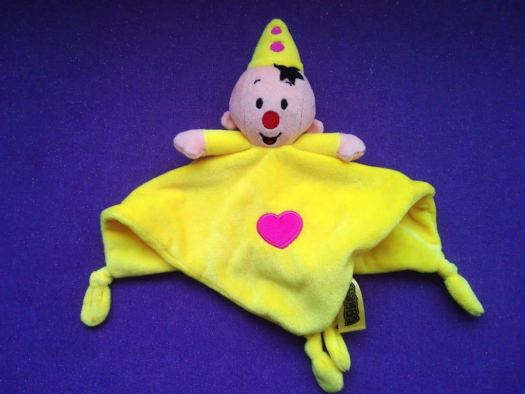 STUDIO 100 Knuffeldoekje BUMBA MET PLAT NEUSJE **Nieuw**, Geel, Overige typen, Nieuw, Ophalen of Verzenden