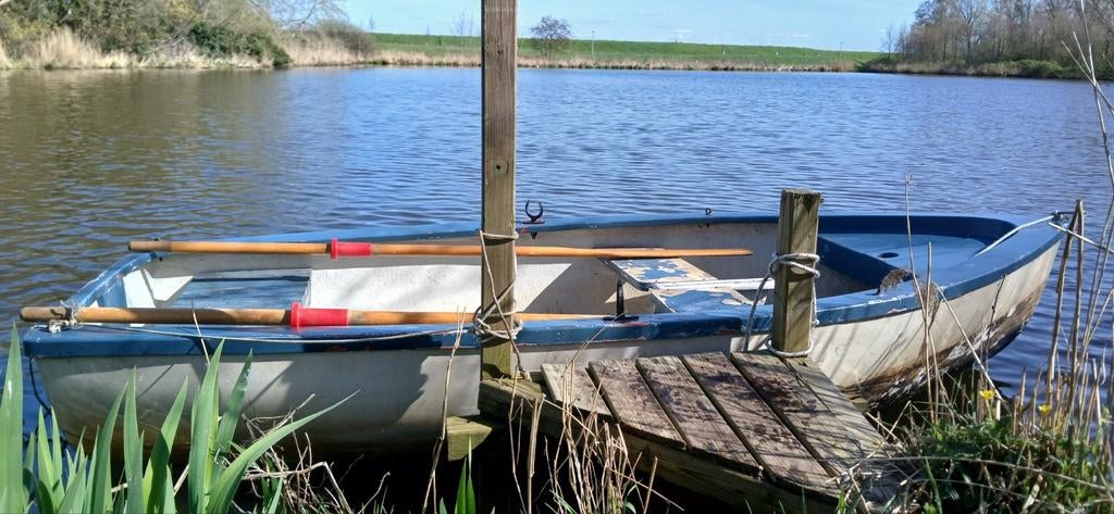 Roeibootje 290x131 cm - Ideaal voor recreatie, Ophalen of Verzenden, Gebruikt