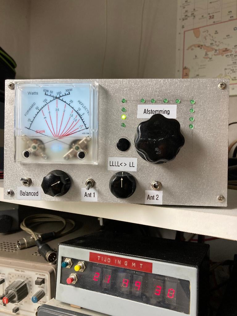 Antennetuner S-Match 1 Kw, Ophalen of Verzenden, Zo goed als nieuw, Zender en Ontvanger