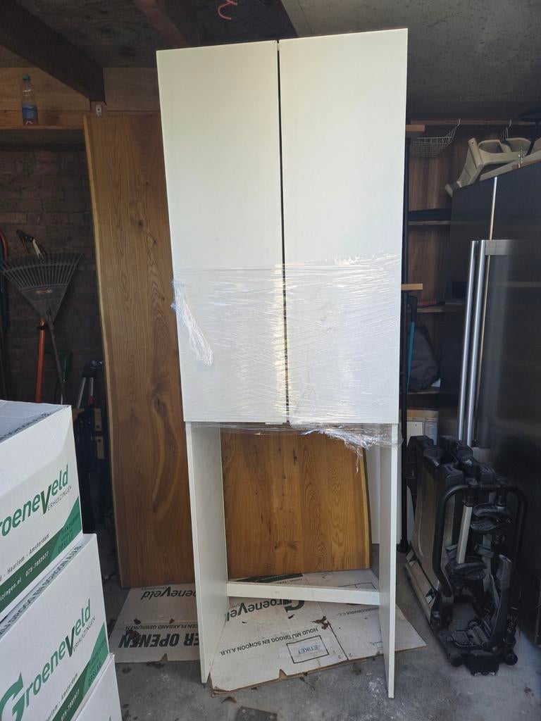 IKEA Lillången Wasmachinekast - Wit, Huis en Inrichting, Ophalen, Gebruikt