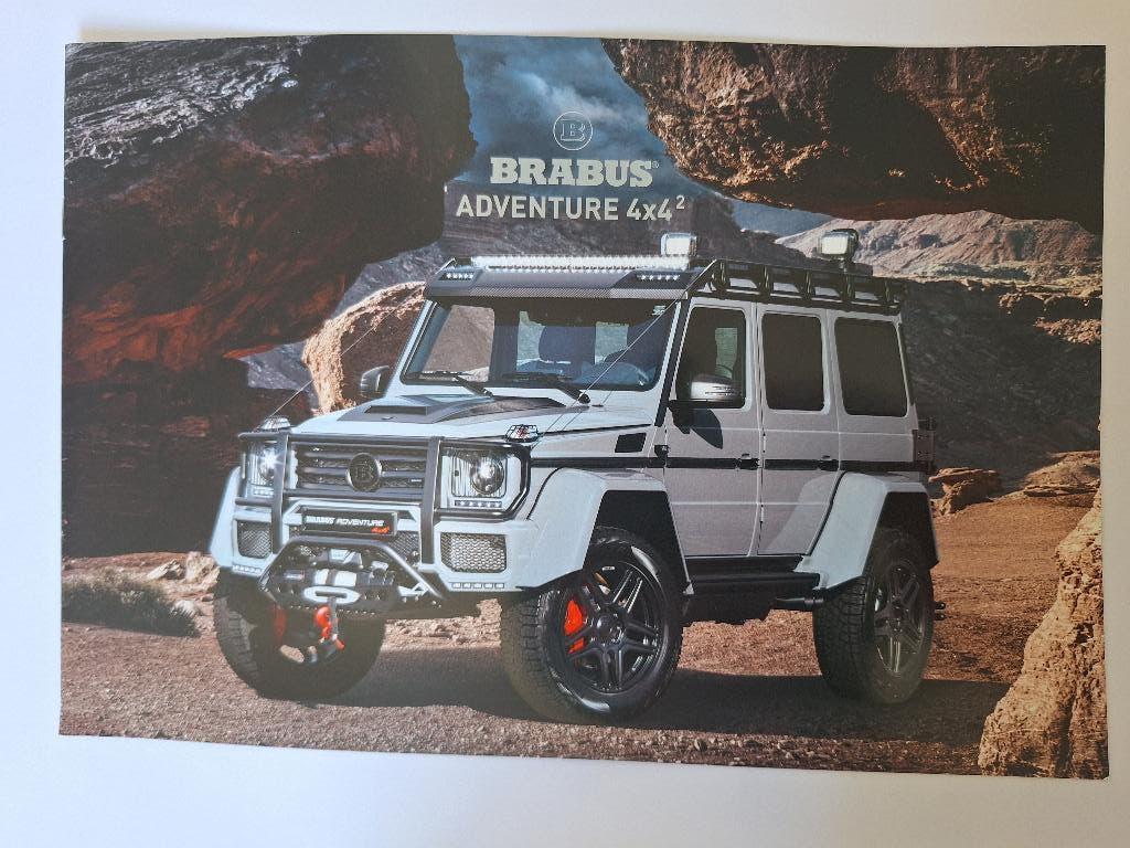 Mercedes Brabus G klasse 4x4 kwadraat Adventure  2017, Boeken, Ophalen of Verzenden, Nieuw, Mercedes