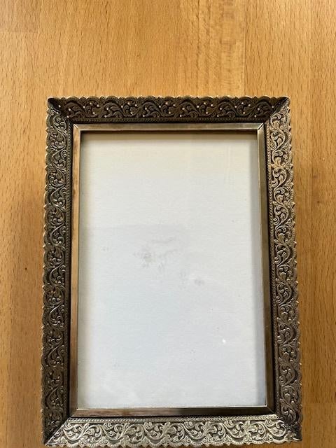 Zilveren fotolijst, Antiek en Kunst, Antiek | Goud en Zilver, Ophalen of Verzenden, Zilver