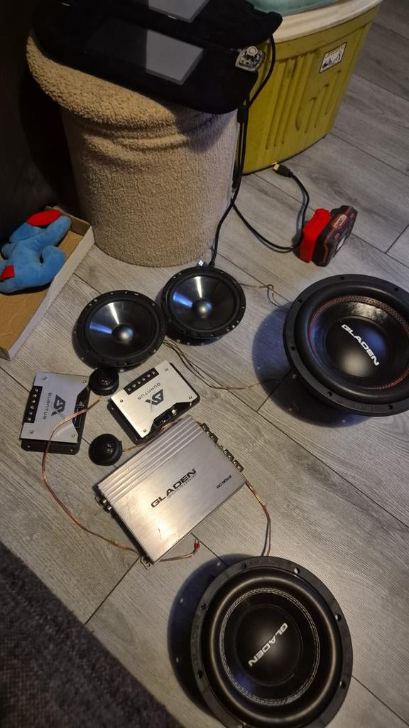 Diverse audio, Auto diversen, Autospeakers, Zo goed als nieuw, Ophalen