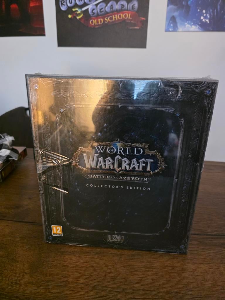 World of Warcraft Battle for Azeroth Collector's Edition, Spelcomputers en Games, Games | Pc, 1 speler, Ophalen of Verzenden, Zo goed als nieuw