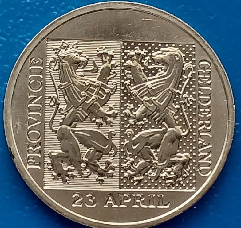 Provinciepenning Gelderland PTT Post - 2002, Verzenden, Overige materialen, Nederland