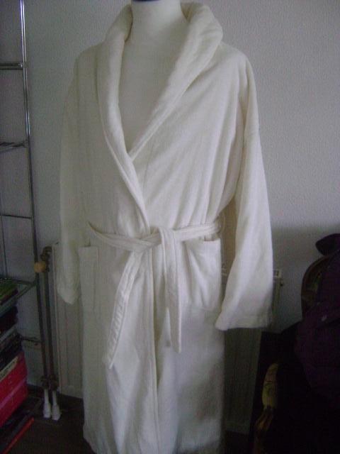 witte ikea heren badjas  /ochtendjas, Kleding | Heren, Ophalen of Verzenden, Gedragen