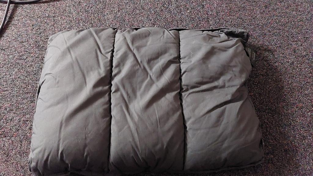 Kussentjes voor de camping, Ophalen