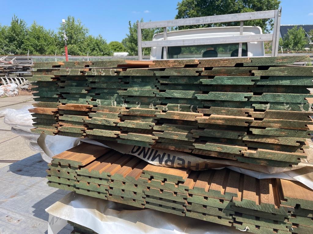 Rabat Ayous 90 stuks 305cm ook frake popuier thermo, Ophalen, Planken, Nieuw, Hardhout