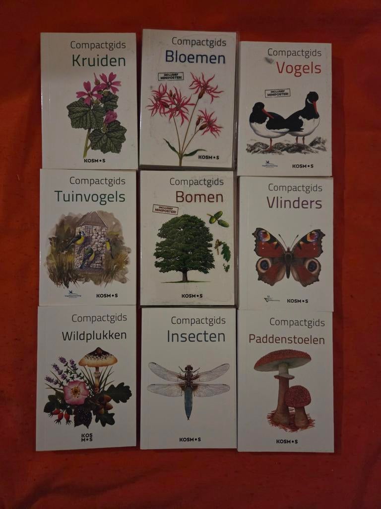 Compactgidsen 9 stuks , nieuw, Ophalen of Verzenden, Nieuw, Bloemen, Planten en Bomen