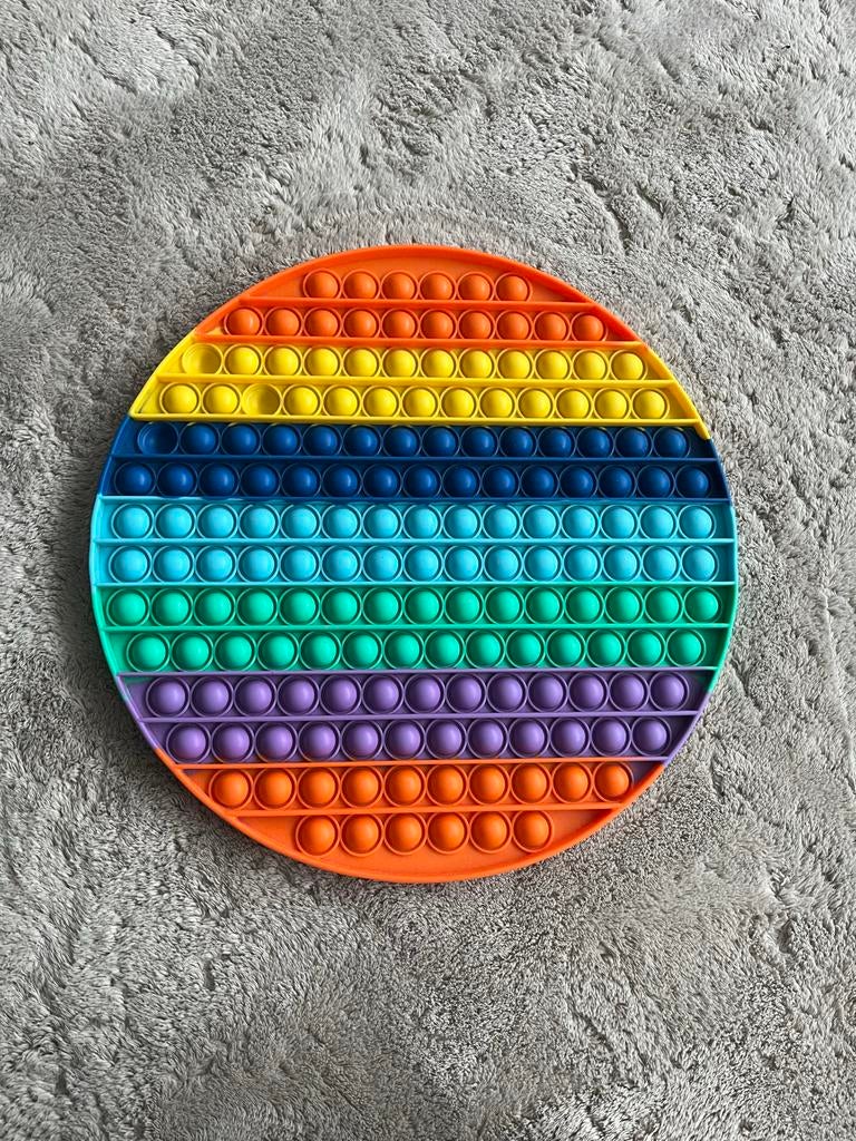 Grote Regenboog Pop It - Plezier voor Jong en Oud!, Ophalen of Verzenden, Zo goed als nieuw