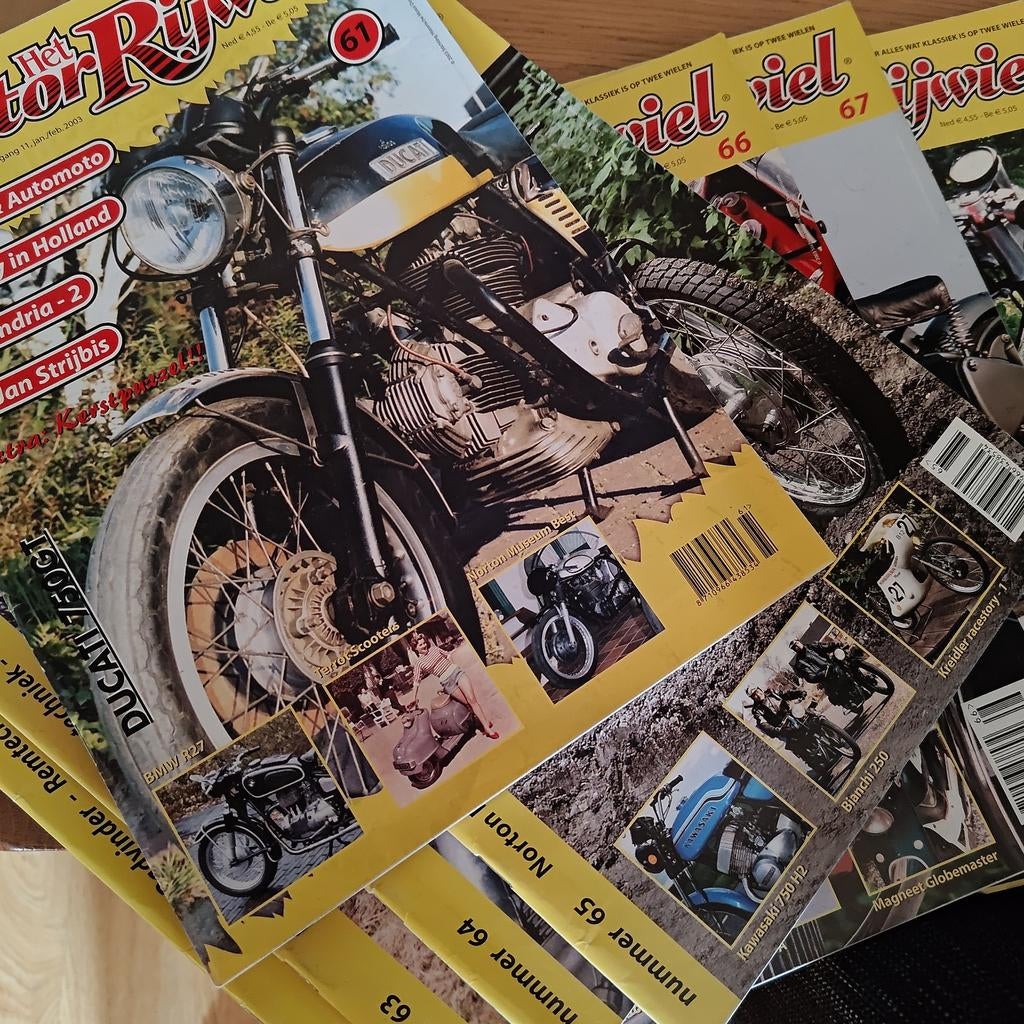 Motor Rijwiel Tijdschriften - diverse Jaargangen, Boeken, Ophalen of Verzenden, Gelezen, Diverse, Algemeen