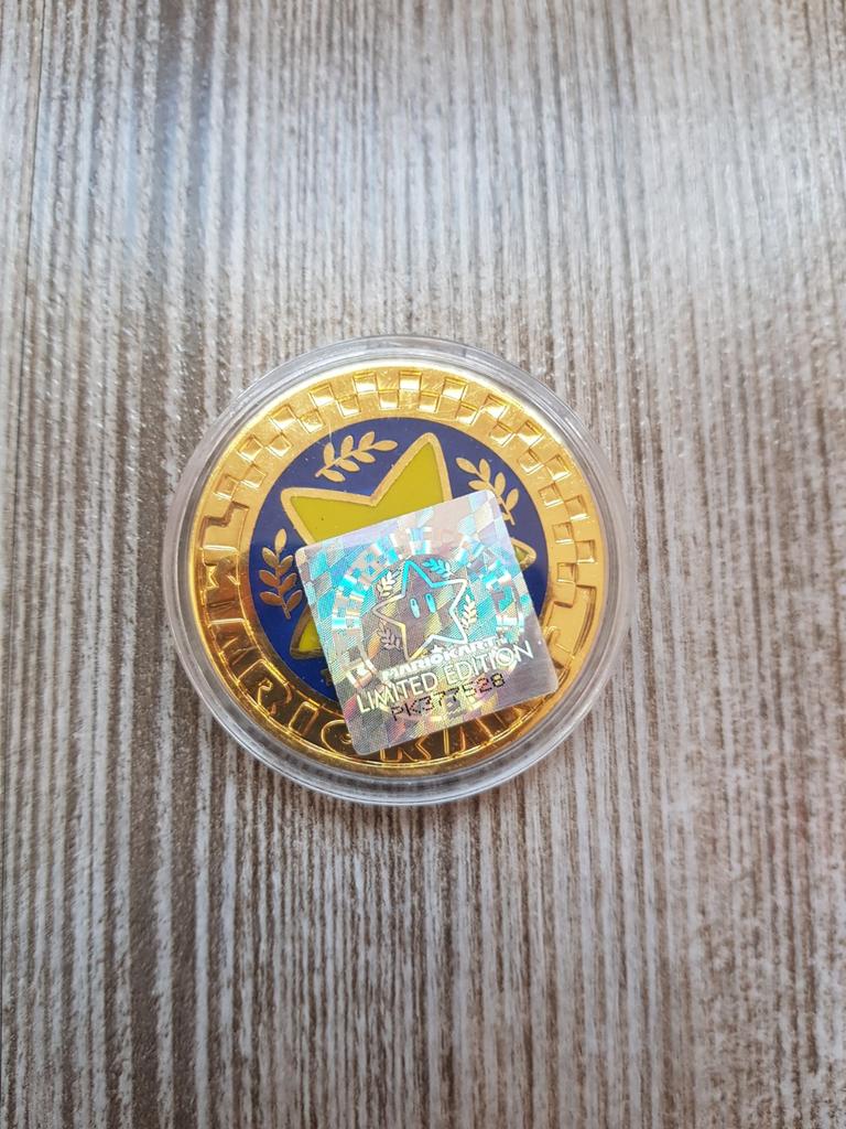 Limited edition van MarioKart de Super Star coin.*, Verzamelen, Supermarktacties, Plus, Ophalen of Verzenden