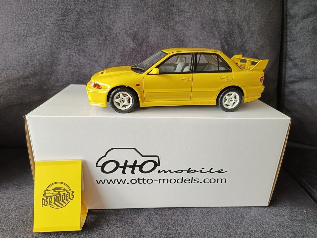 1:18 Mitsubishi Lancer Evo 3, Hobby en Vrije tijd, Modelauto's | 1:18, S, OttOMobile, Auto, R