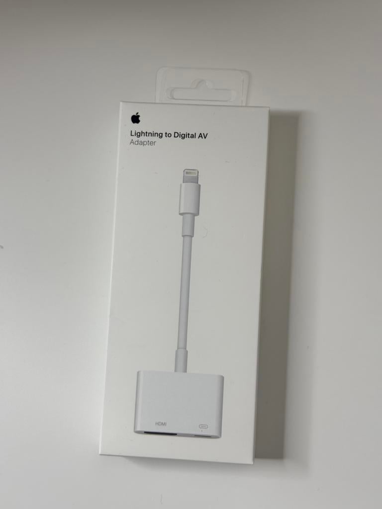 Apple Lightning Digital AV Adapter (HDMI), Ophalen of Verzenden, Nieuw