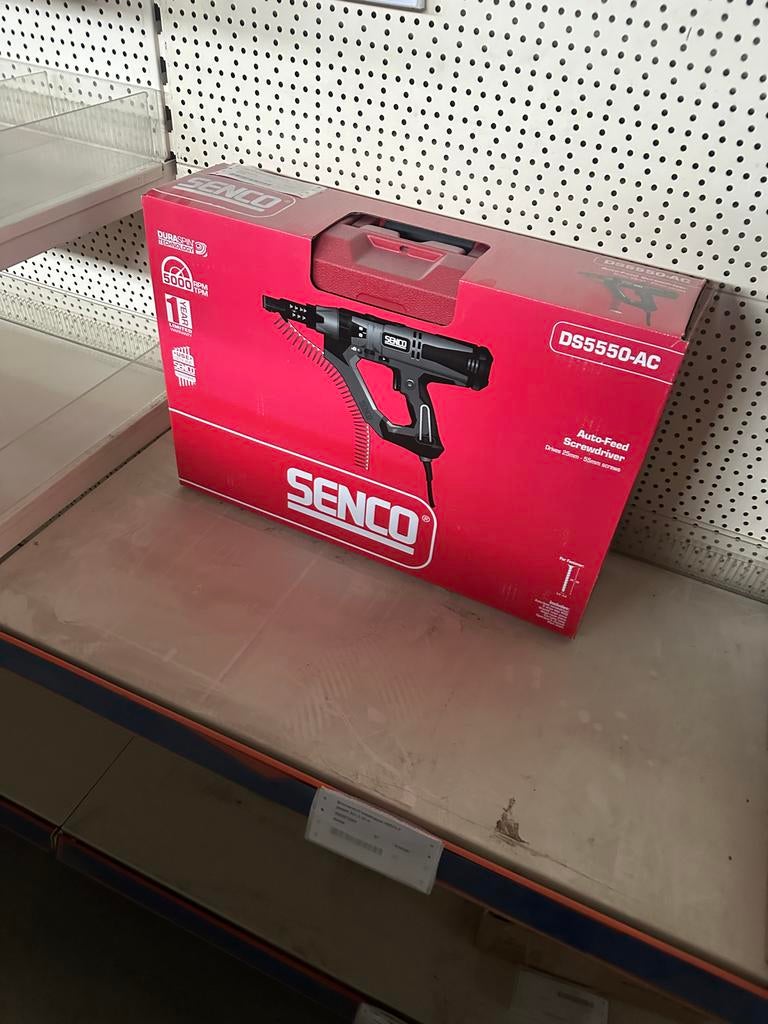 SENCO Duraspin DS5550-A-C Schroefautomaat, Variabele snelheid, Nieuw, Ophalen of Verzenden, Boor- en Schroefmachine