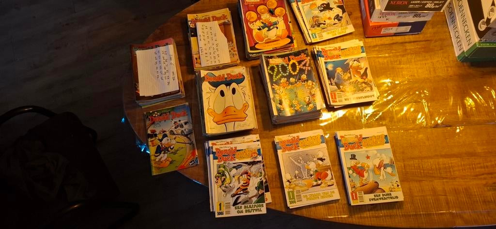 Donald duck strips, Complete serie of reeks, Ophalen, Gelezen, Donald Duck