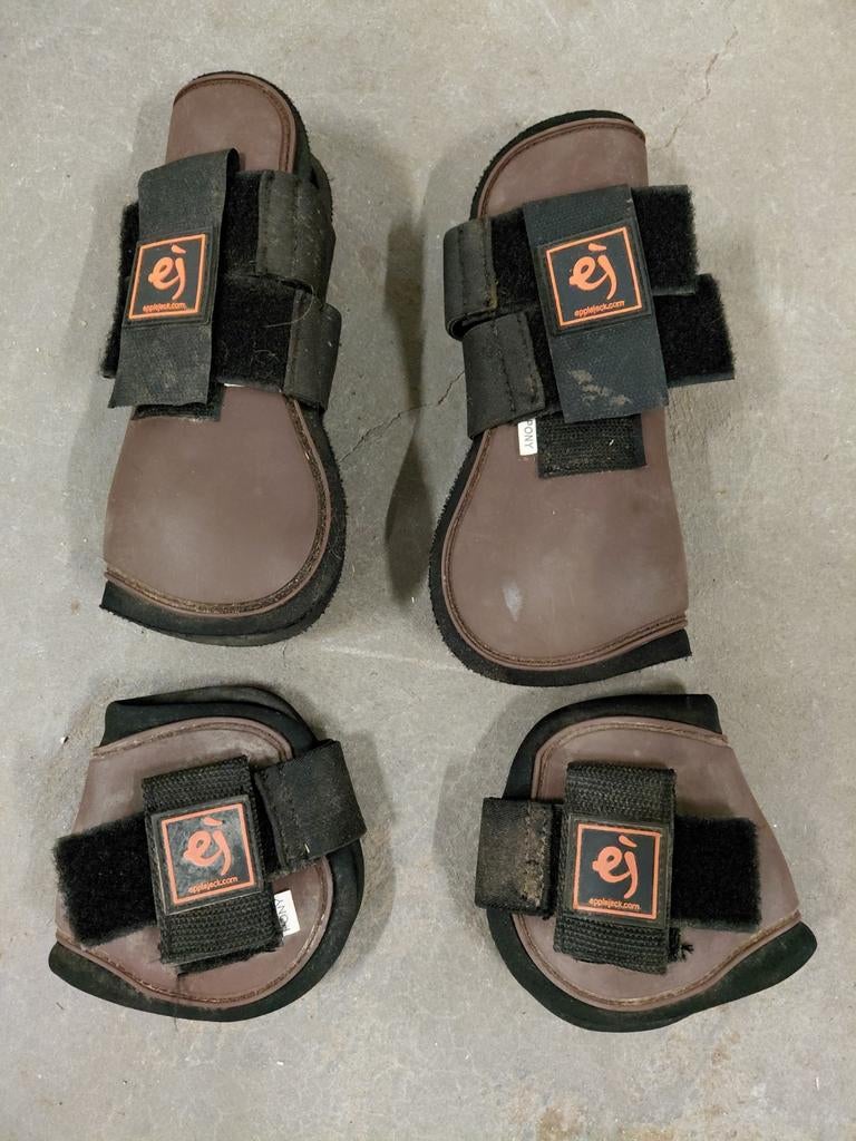 Epplejack peesbeschermers maat pony, Dieren en Toebehoren, Ophalen of Verzenden, Gebruikt, Rijden