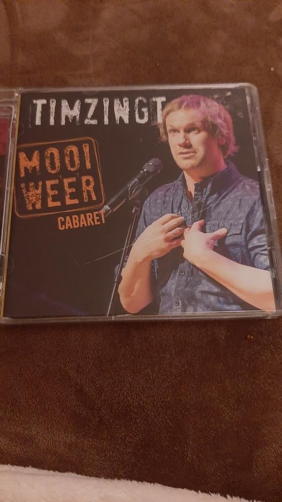 Timzingt - Mooi Weer Cabaret CD, Cd's en Dvd's, Alle leeftijden, Ophalen of Verzenden, Zo goed als nieuw, Stand-up of Theatershow