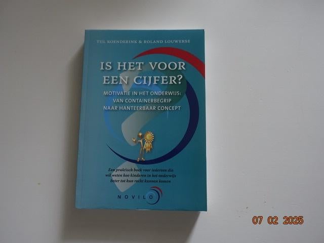 Is het voor een cijfer?.....Tijl Koenderink, Ophalen, Zo goed als nieuw, Cognitieve psychologie