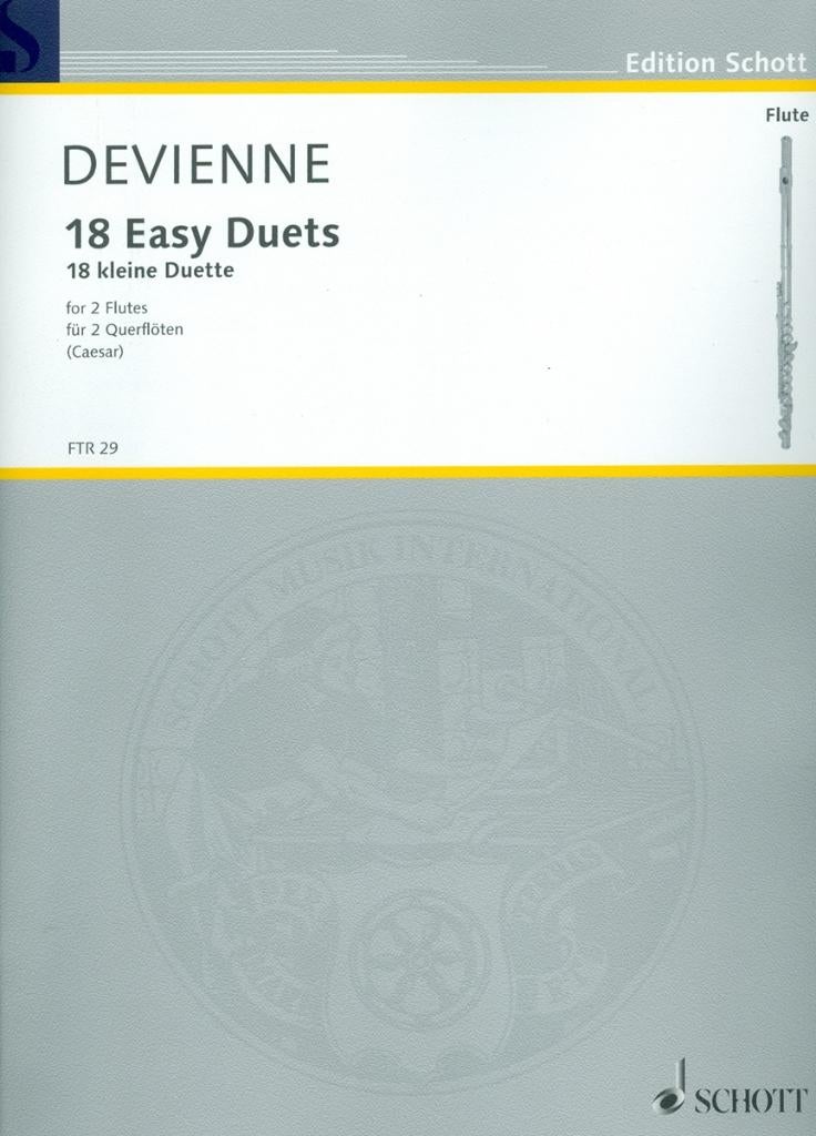 devienne 18 kleine Duette Dwarsfluit, Ophalen of Verzenden, Nieuw, Les of Cursus, Klassiek