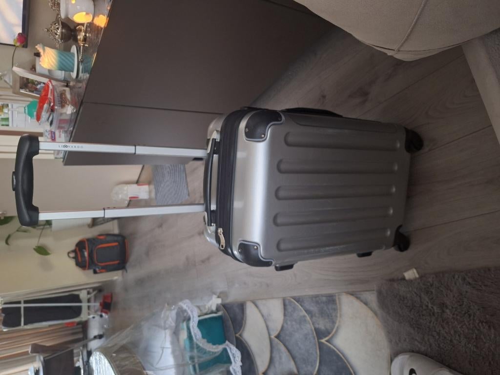 Koffer handbagage, 50 tot 60 cm, Hard kunststof, Ophalen of Verzenden, Zo goed als nieuw