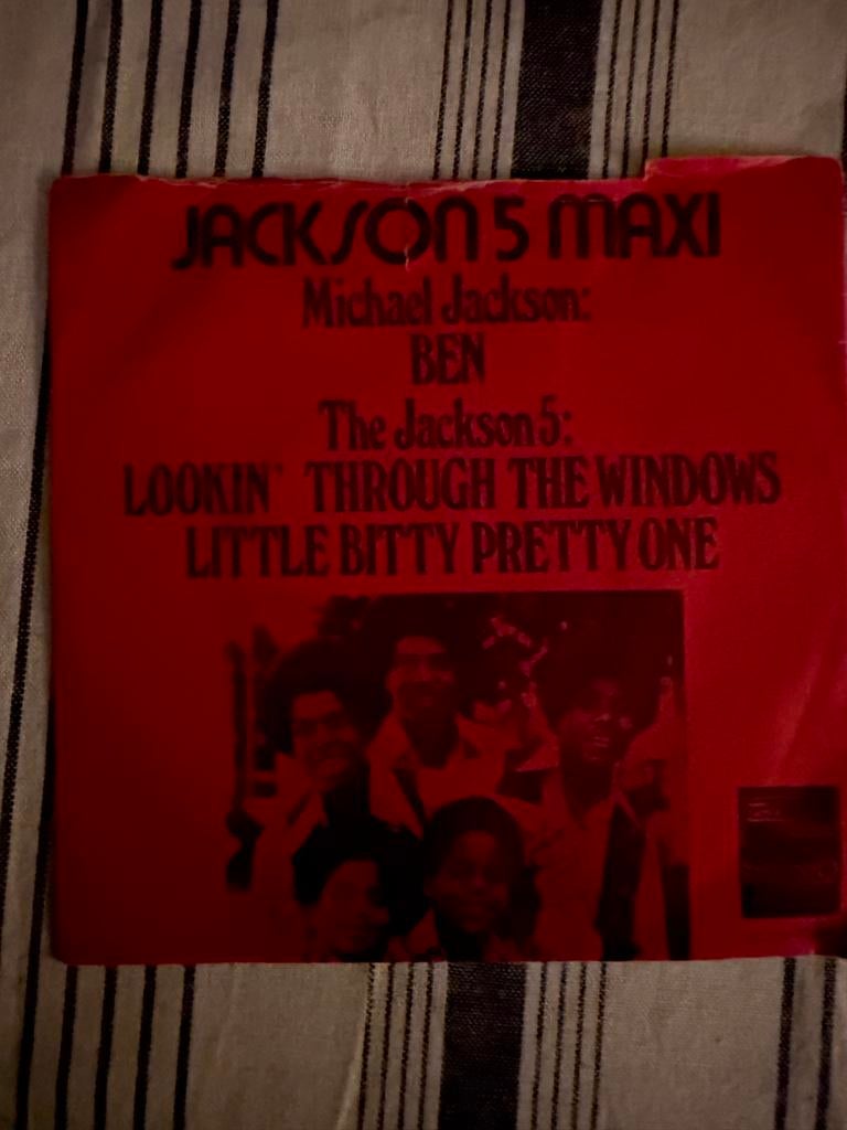 Jackson 5 Maxi Single - Michael Jackson - Ben, Cd's en Dvd's, Vinyl Singles, Ophalen of Verzenden, Zo goed als nieuw, Pop, Maxi-single
