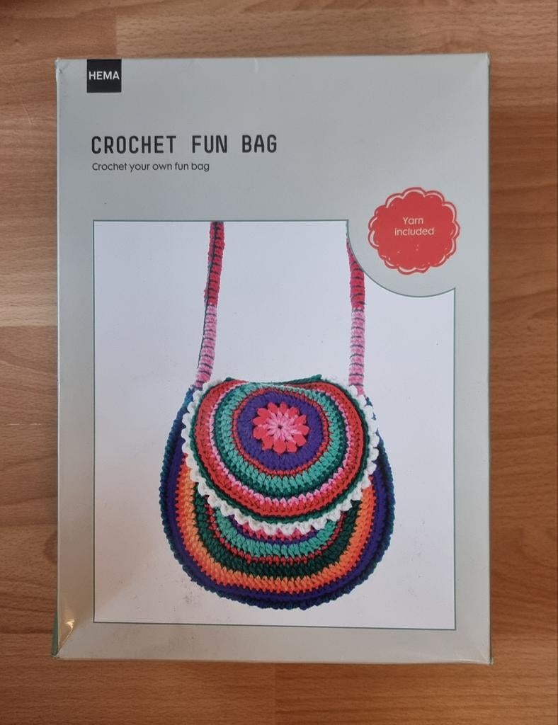 Haakset tas, Ophalen of Verzenden, Nieuw, Haken, Wol of Garen