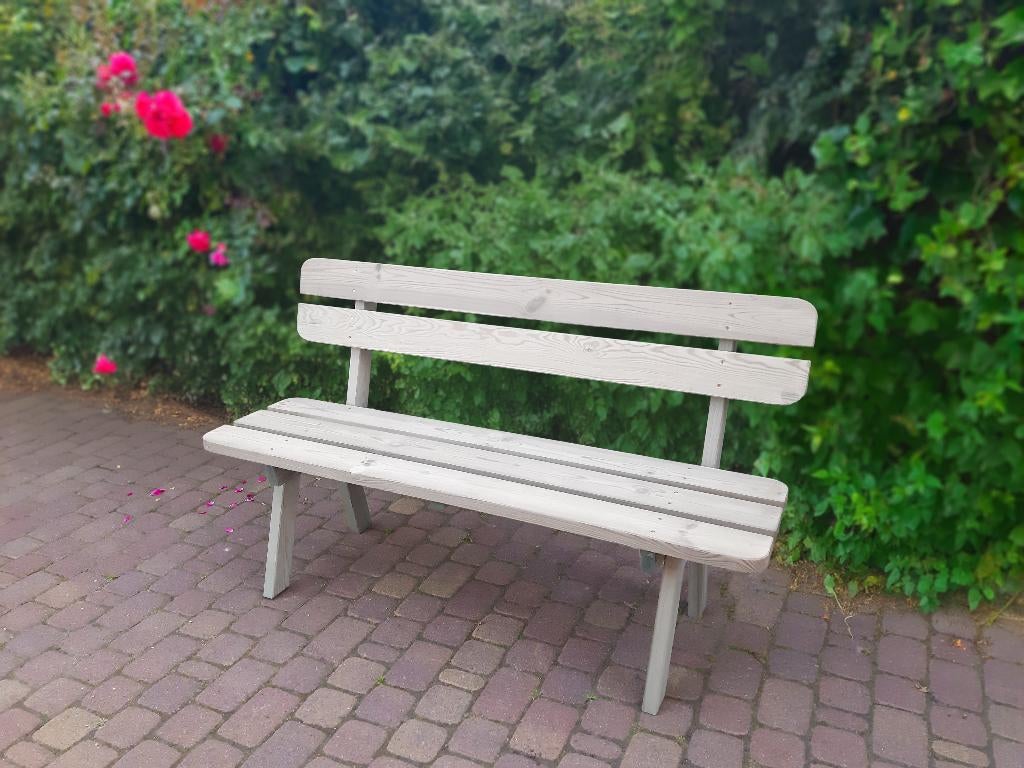 Houten Tuinbank 120 cm – Geïmpregneerd Hout – 50% Korting!, Ophalen, Nieuw