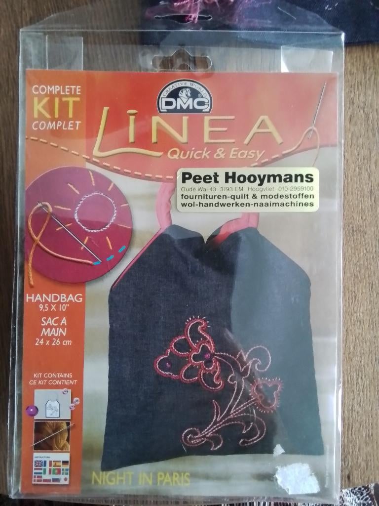 Tas maken quick and easy, Ophalen of Verzenden, Zo goed als nieuw, Handborduren, Borduurpakket