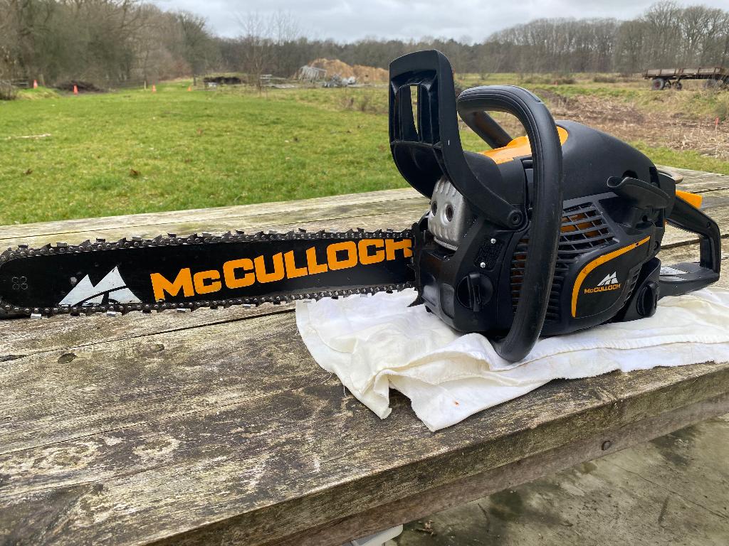 McCulloch CS 450 Elite Kettingzaag met 45cm Zaagblad, Tuin en Terras, Hand-tuingereedschap, Ophalen, Gebruikt, Overige soorten