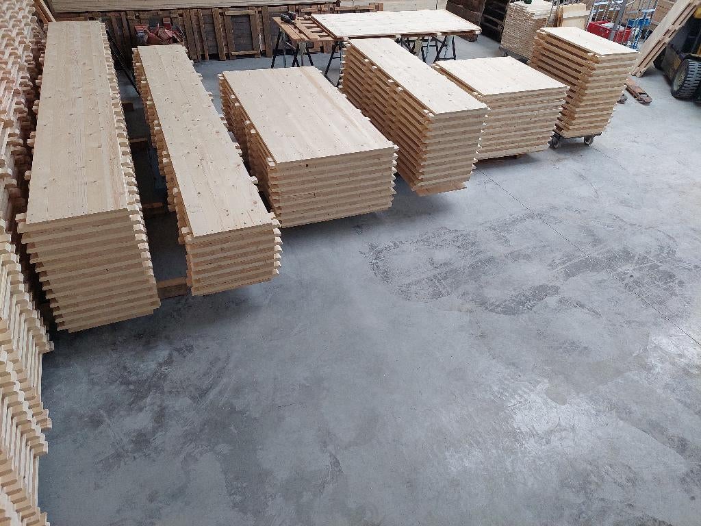 Te koop Vlondervloer, tentvloer voor partytent, Hobby en Vrije tijd, Feestartikelen | Verhuur, Ophalen, Nieuw, Carnaval