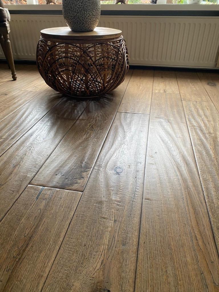 Houten vloer, Ophalen, Gebruikt, Vloerdelen of -planken, 10 m² of meer