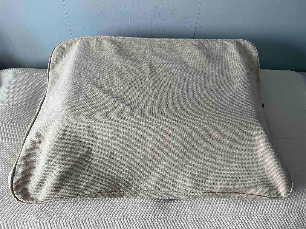 IKEA Ektorp voetenbank hocker boven hoes, Zo goed als nieuw, Rechthoekig, 50 tot 75 cm, 75 tot 100 cm