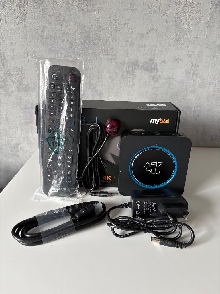 Amiko A9Z BLU IPTV – 4K HDR Media Streamer, Verzenden, Nieuw, HDMI, Minder dan 500 GB