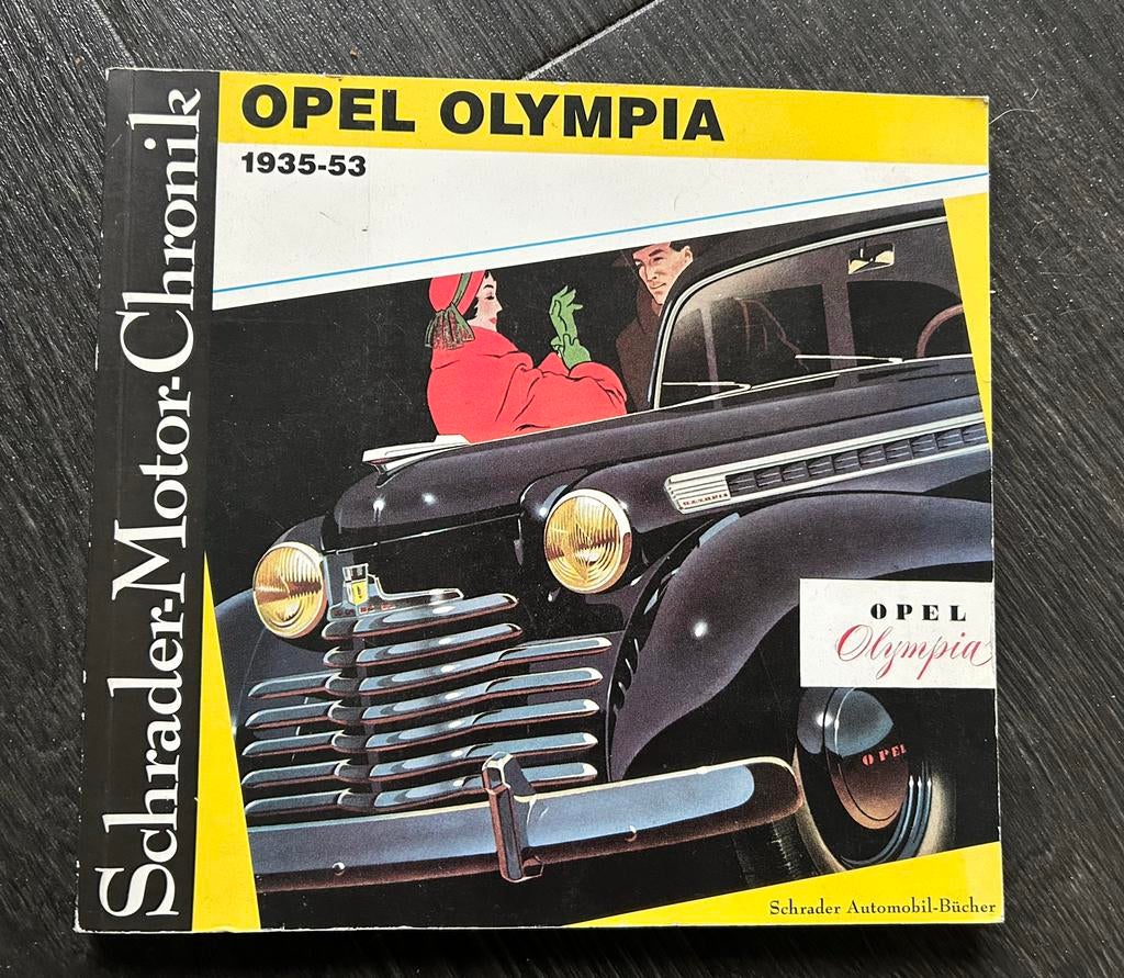 Opel Olympia boek, Ophalen of Verzenden, Zo goed als nieuw, Auto's
