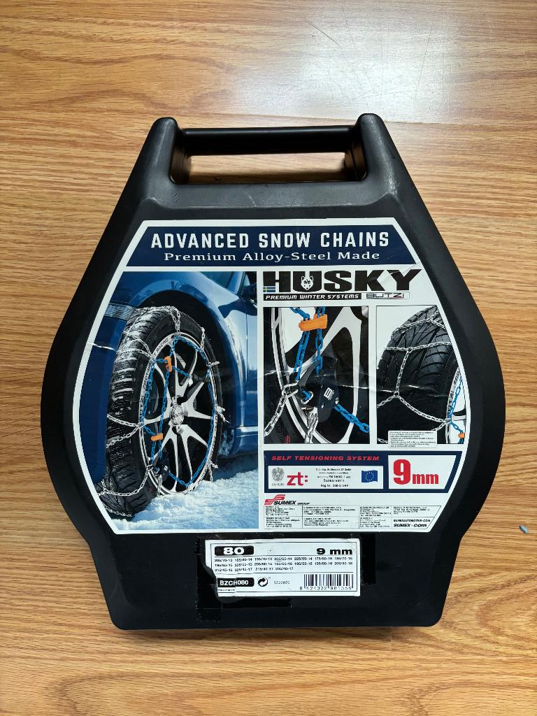 Nieuwe sneeuwkettingen 9mm van Husky, Ophalen, Nieuw