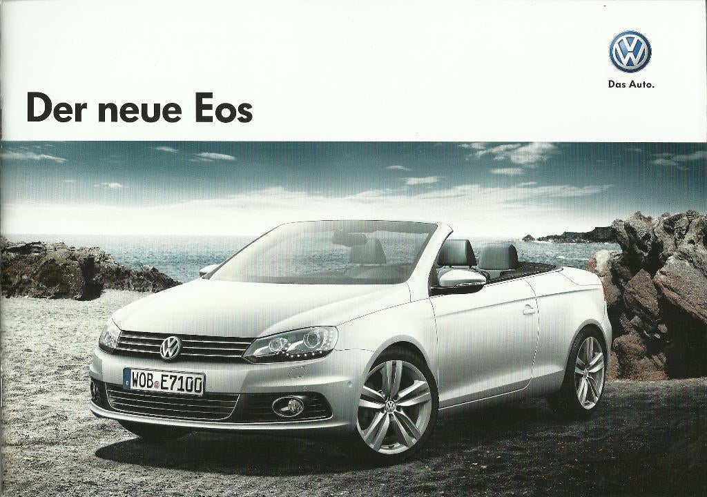 Volkswagen  Eos cabrio folders, Boeken, Ophalen of Verzenden, Zo goed als nieuw, Volkswagen